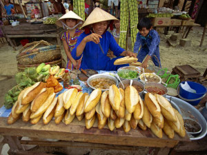 Banh Mi Vietnamese street stall