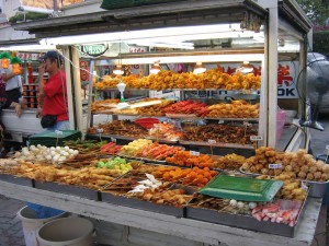 Malaysian street food, or 'makanan jalanan'