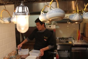 Executive Chef Ricky Pang making fresh and tasty pan-Asian food at Tootoomoo