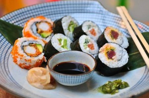 Mix it up! Healthy food in N1's got a bite with our delectable mixed sushi