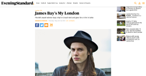 Award winning musician James Bay thinks we're out of this world!